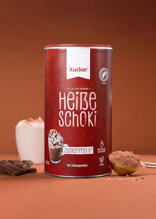 Heiße Schokolade ohne Zucker