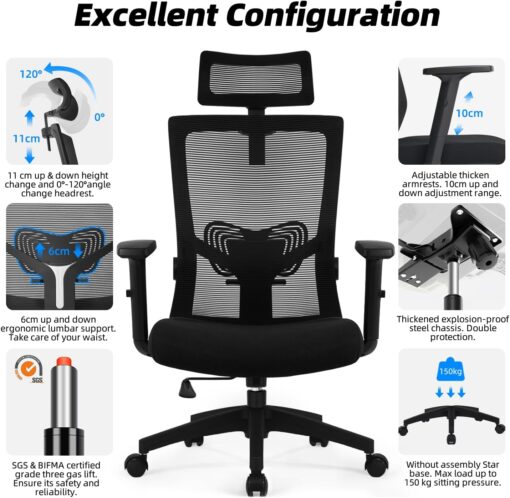 Bürostuhl Ergonomisch