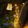 Solar Gießkanne Lichter Gartendeko