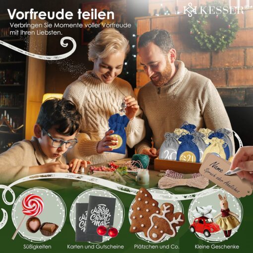 Adventskalender zum Befüllen