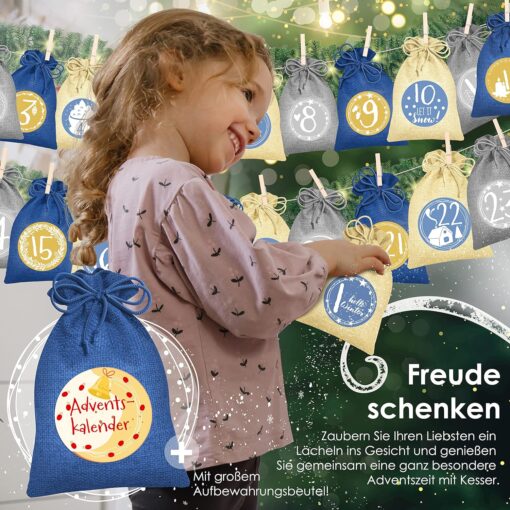 Adventskalender zum Befüllen