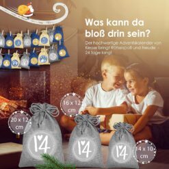 Adventskalender zum Befüllen