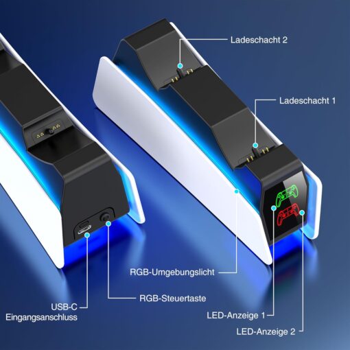 PS5 Controller Ladestation