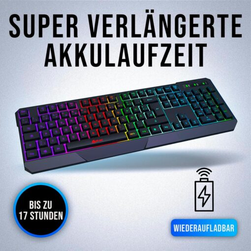 Wireless Gaming Tastatur