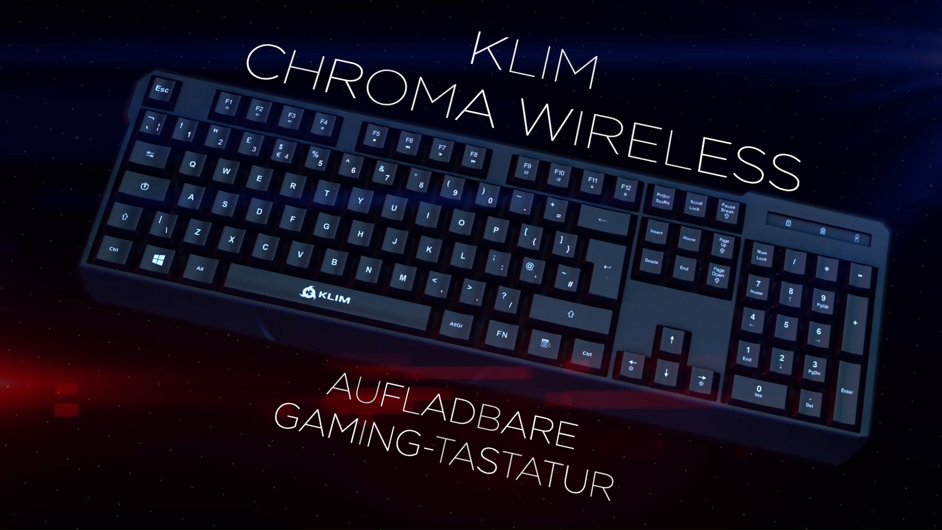 Wireless Gaming Tastatur